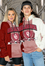 Gameday Couture Unisex Oklahoma ColorBlock Trio Hoodie