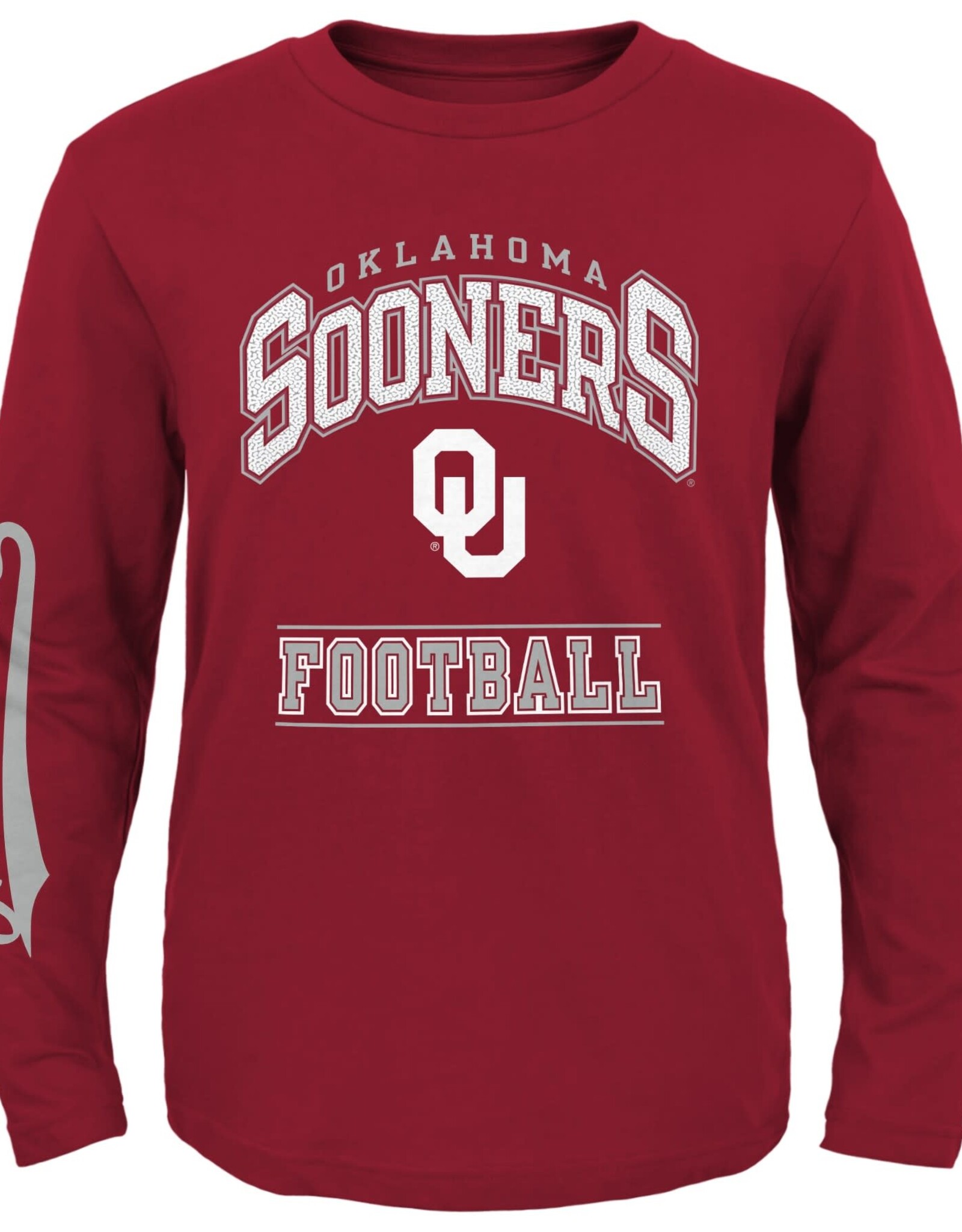 GEN2 Youth OU Football Big Time LS Tee