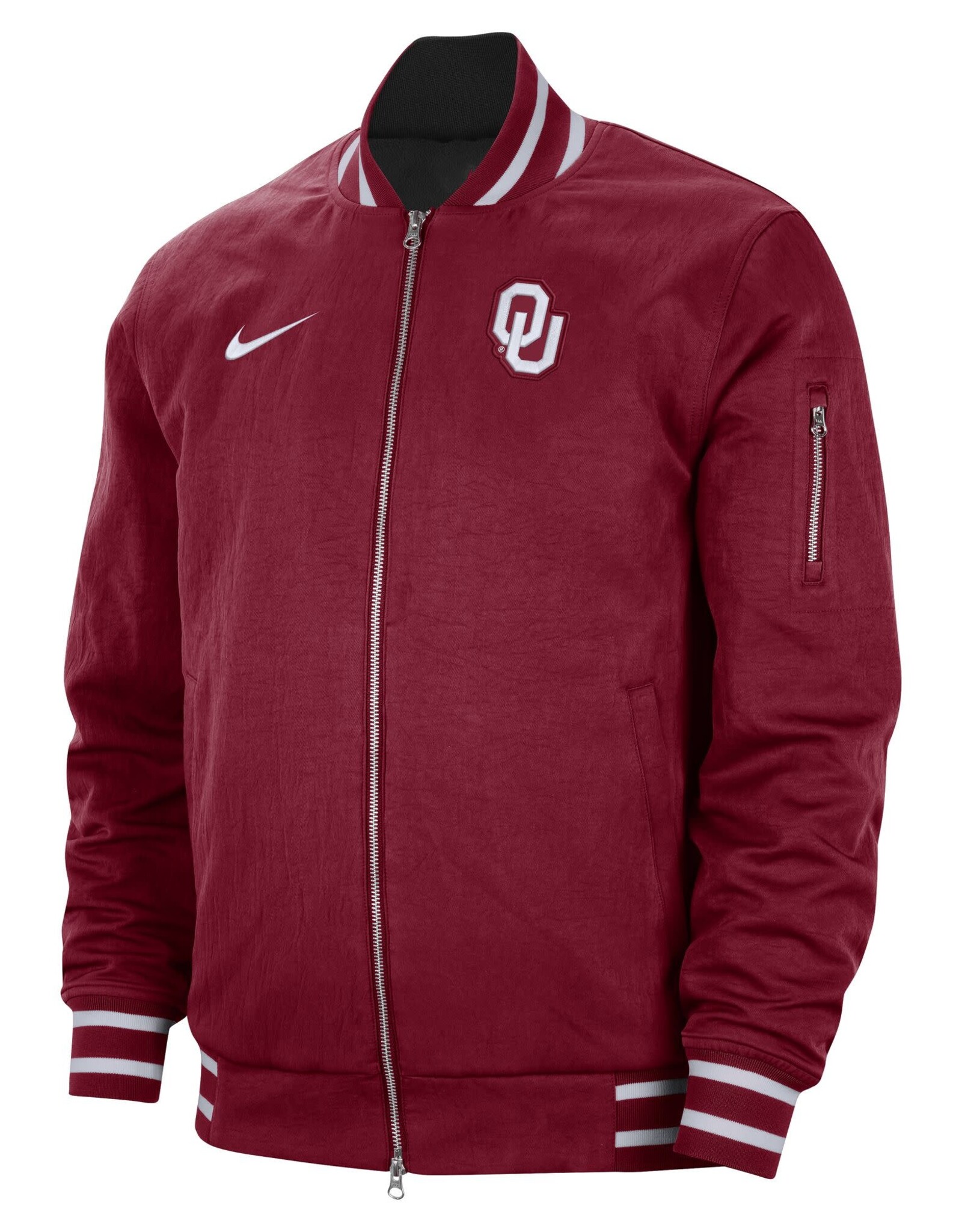 Nike Men's Nike OU Crimson Bomber Jacket