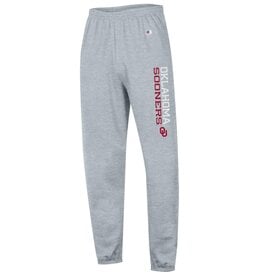 Champion Mens Powerblend Grey Banded Bottom Pant