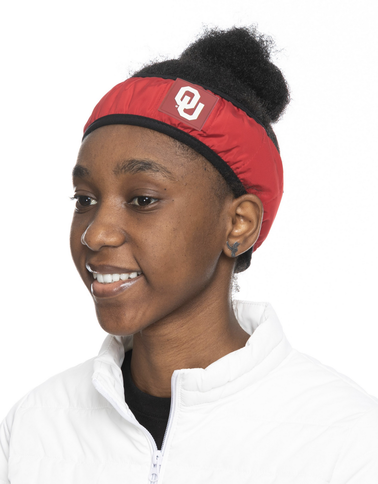 ZooZatz OU Crimson Puffer Headband