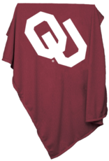 Logo Logo Brands Sweatshirt Blanket Applique OU 84"x54"