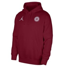 Jordan Men's Jordan Schooner Wheel Crimson Club Fleece Pull-over Hoodie