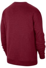 Nike Men's Nike Crimson Oklahoma Campus Crew Sweatshirt