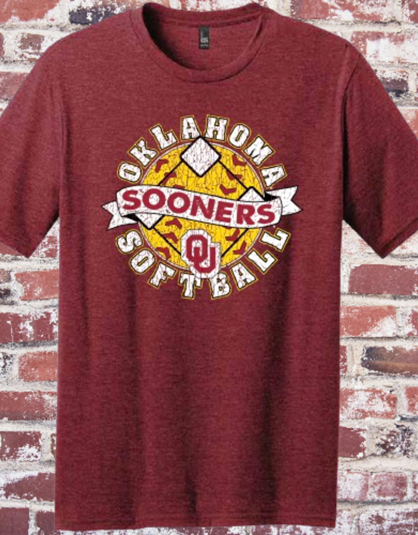 District Tee Unisex OU Softball Diamond Tee