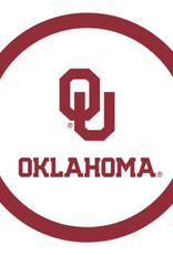 Mayflower OU Oklahoma White 7" Paper Plate (12 Count)