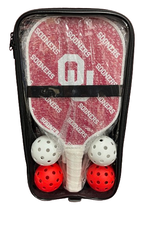 Parrot OU Pickleball Paddle Set w/ Clear Top Case