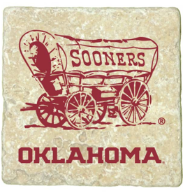 CoasterWorx CoasterWorx Schooner Oklahoma Stone Coaster