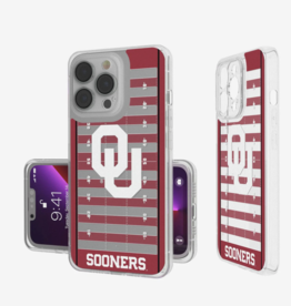 Keyscaper OU Football Field iPhone 15 Pro Clear Case