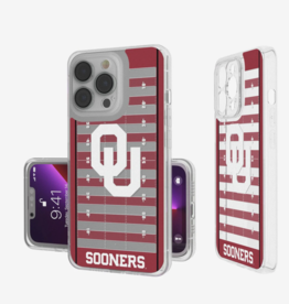 Keyscaper OU Football Fields iPhone 15 Clear Case