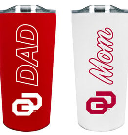 The Fanatic Group OU Mom & Dad 18oz Stainless Steel Tumbler Set