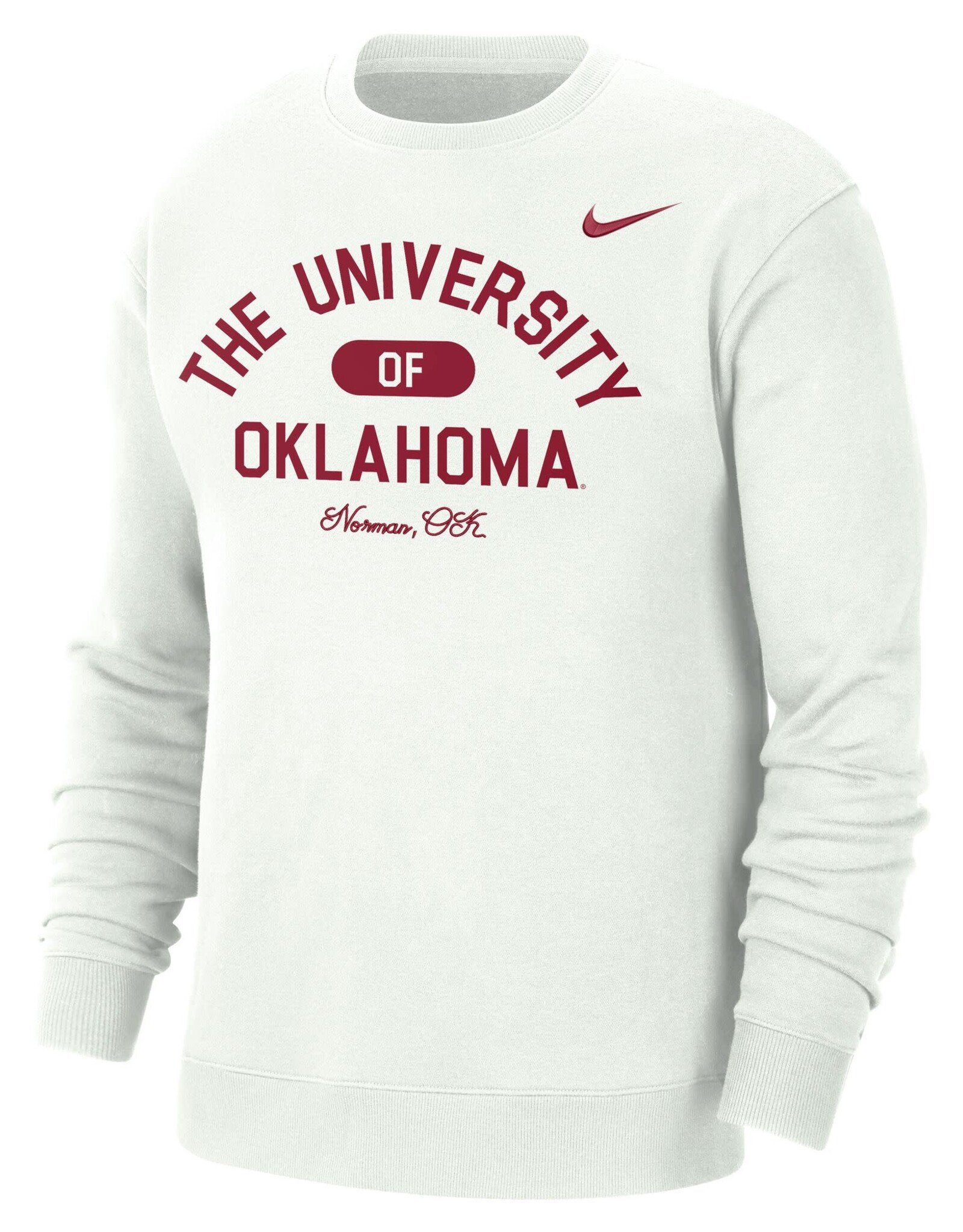 Nike Nike Men's White University of Oklahoma NSW SB Crewneck
