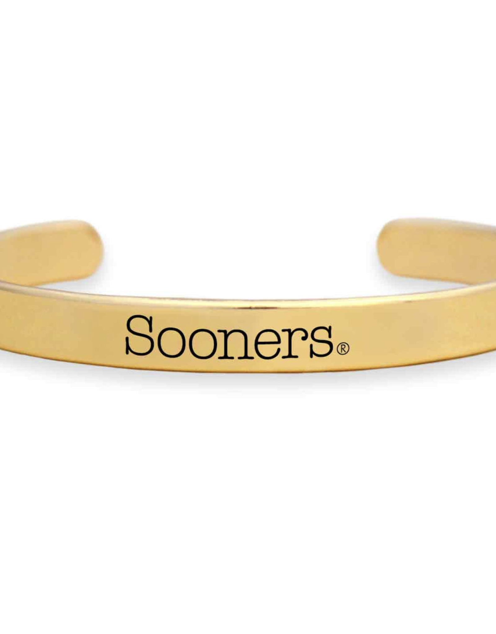 FTH Sooners Gold Cuff Bracelet