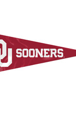 UBF OU Sooners Nylon Pennant/Boat Flag (12"x30")