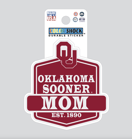 Color Shock CDI Oklahoma Mom Durable Sticker