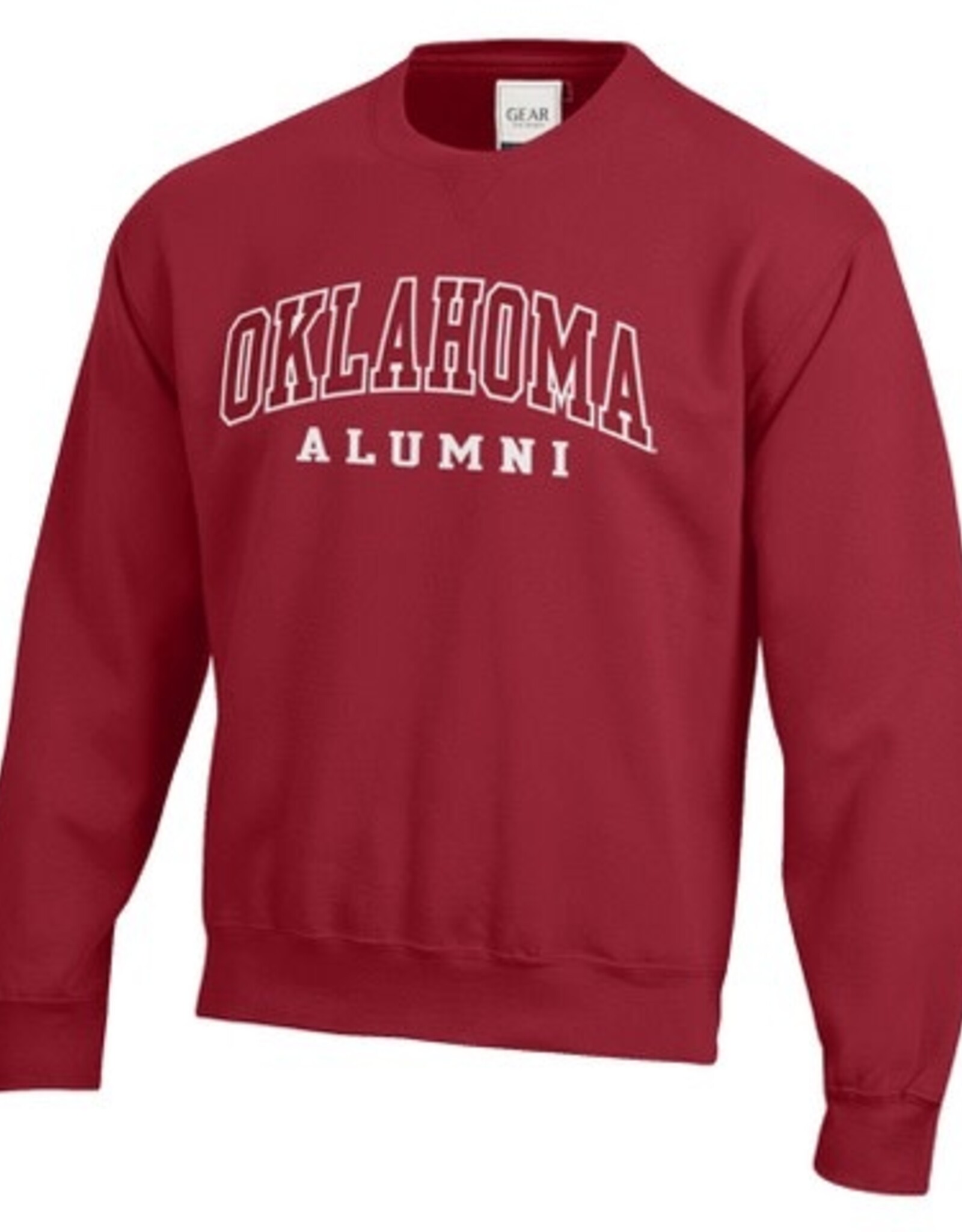 Gear For Sports Unisex Oklahoma Alumni Big Cotton Crew