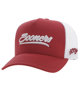 Hooey Sooners Crimson Front Hooey Trucker Hat
