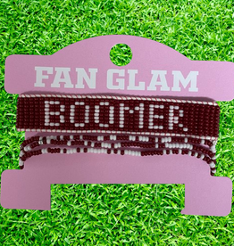 Fan Glam Fan Glam Boomer Beaded Tassle Stack Bracelet