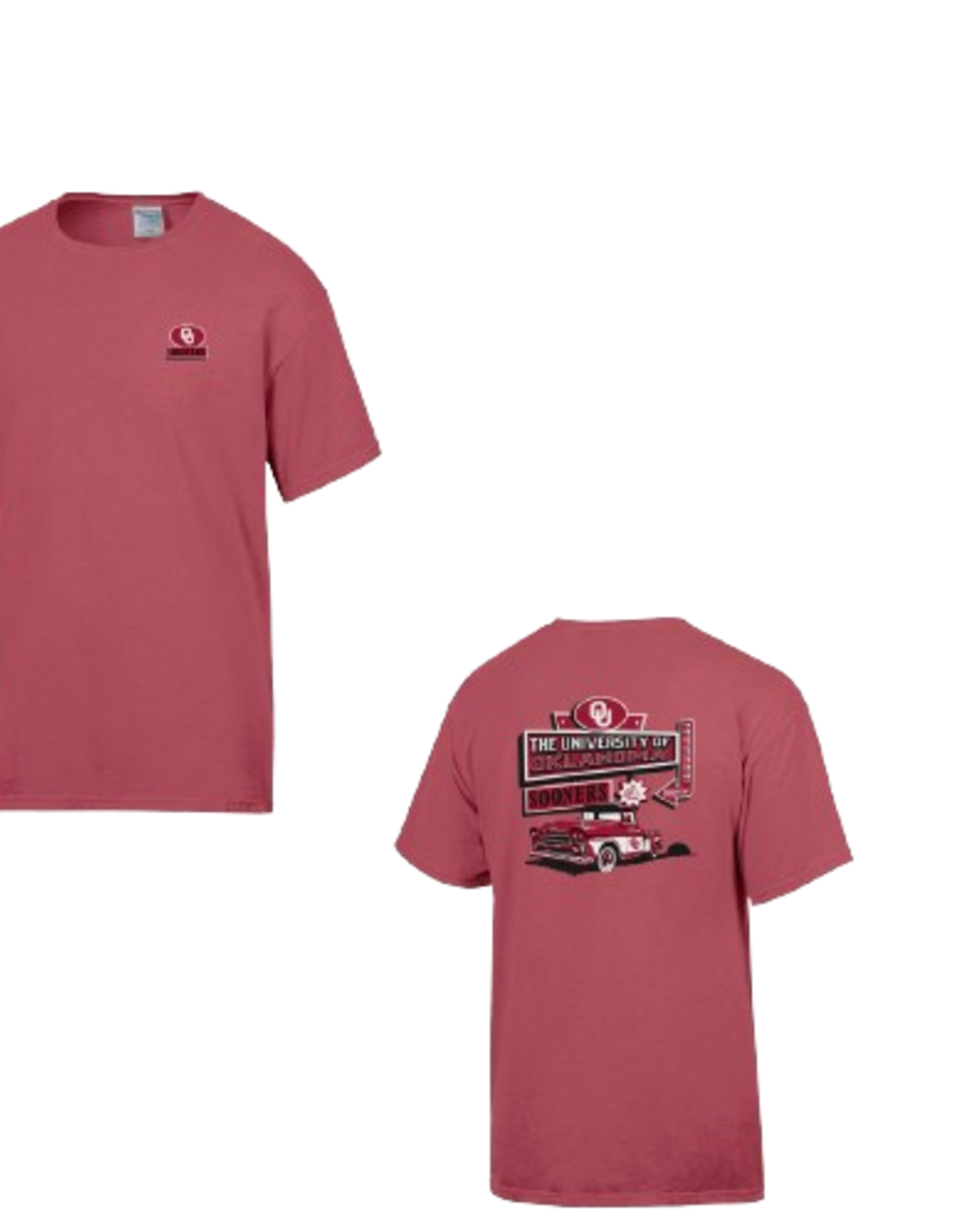 Comfort Wash Unisex OU Nostalgia Comfort Wash Tee