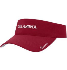 Nike Nike Crimson Oklahoma Ace Adjustable Visor