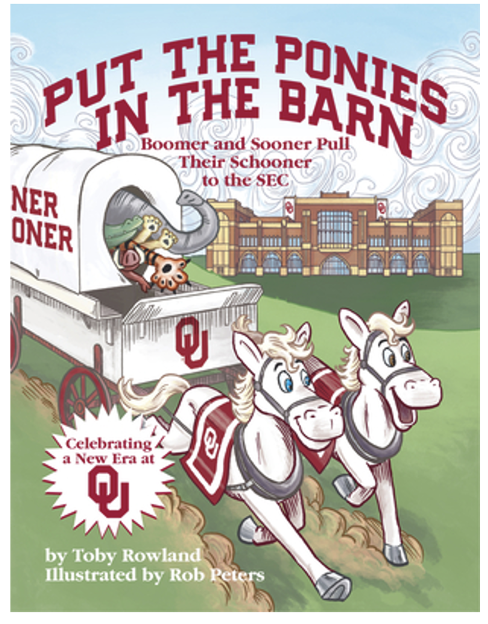 Ascend Books Put The Ponies In The Barn Children's Book by Toby Rowland