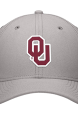 Nike Nike Vinyl Patch OU Pewter Grey Rise Structured DriFit  Swooshflex Cap