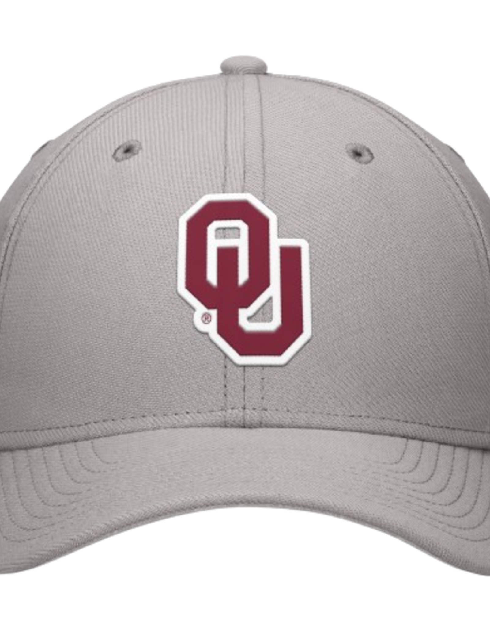 Nike Nike Vinyl Patch OU Pewter Grey Rise Structured DriFit  Swooshflex Cap