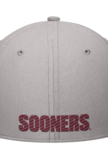 Nike Nike Vinyl Patch OU Pewter Grey Rise Structured DriFit  Swooshflex Cap