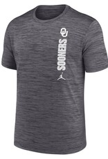 Jordan Youth Jordan Dark Gray OU Sooners DF Velocity Tee