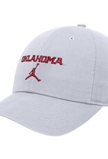Jordan Youth Jordan Oklahoma White Club Unstructured Cap