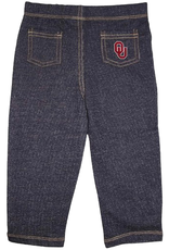 Creative Knitwear Infant OU Denim Colored Stretchy Jean