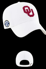 '47 Brand Mens OU SEC Clean Up White Hat