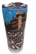 Logo Oklahoma Campus Scene 20oz Stainless Tumbler w/ lid