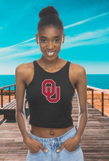 ZooZatz Womens OU Black 1st Down Tank