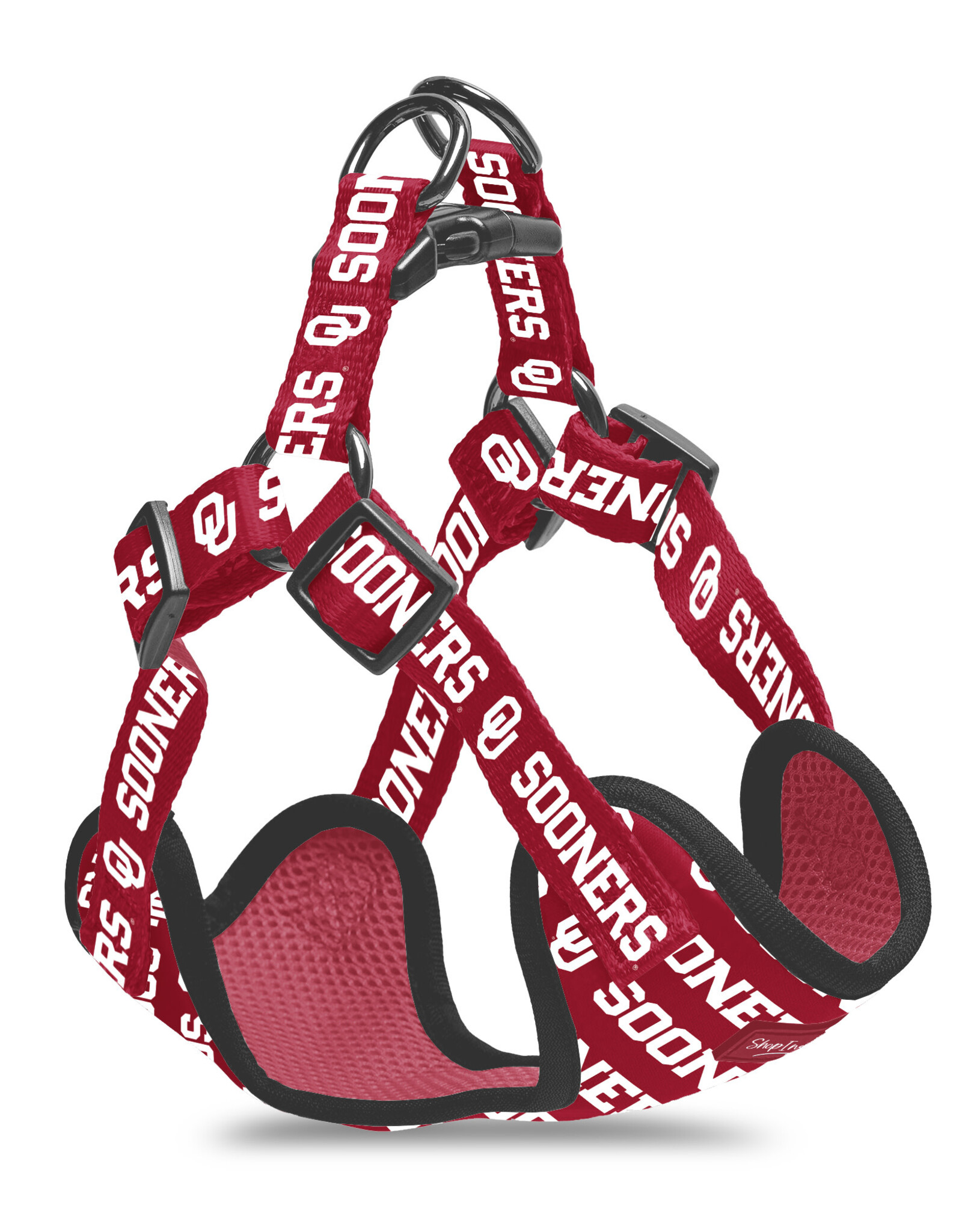 InstaPets OU Sooners InstaPets Dog Harness