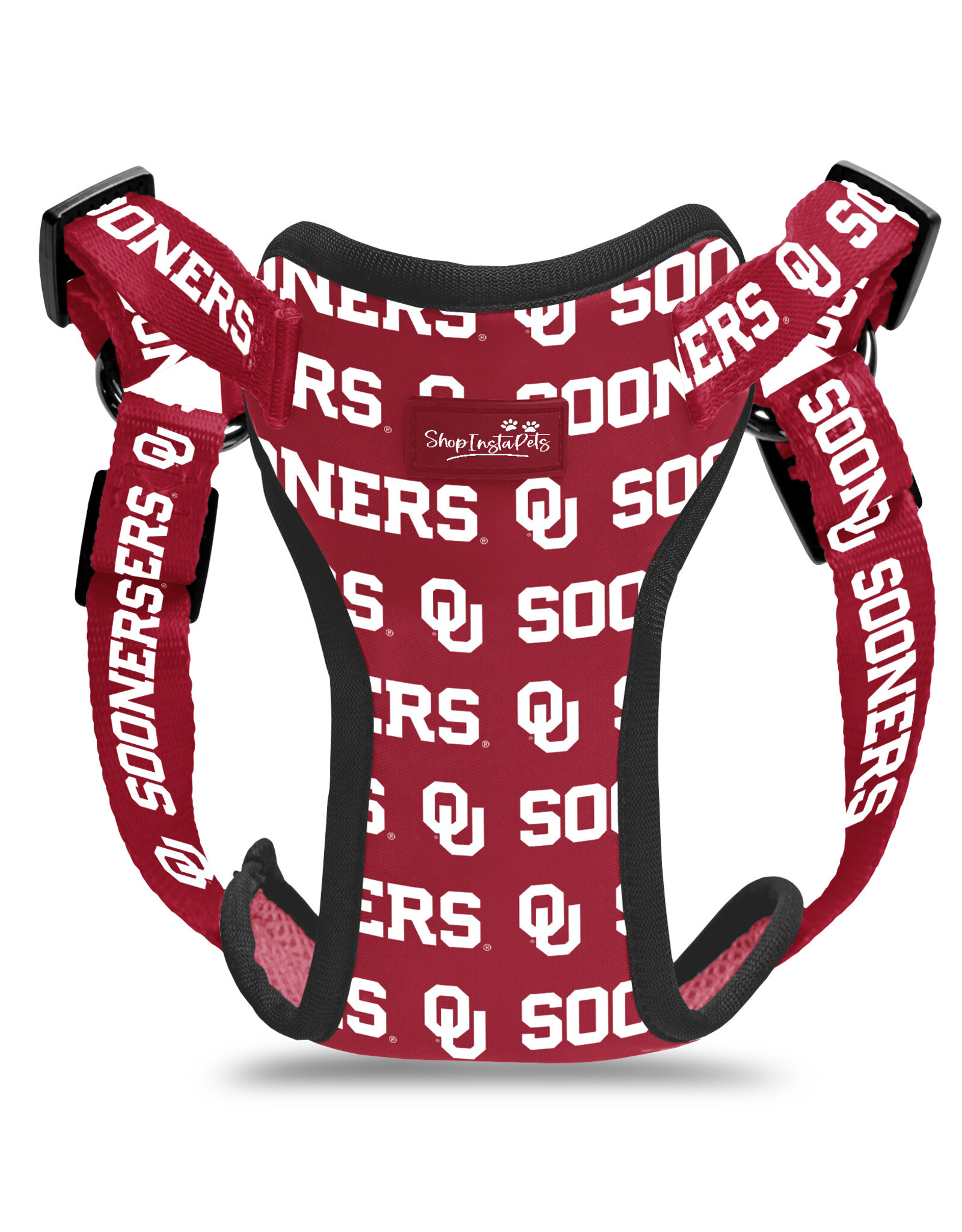 InstaPets OU Sooners InstaPets Dog Harness