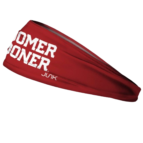 Junk Brand Boomer Sooner Crimson Headband - Balfour of Norman
