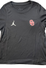 Jordan Childrens Jordan Small Logo Black SS Tee