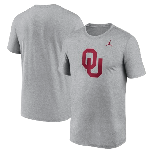 Men s Jordan Gray OU Legend Tee