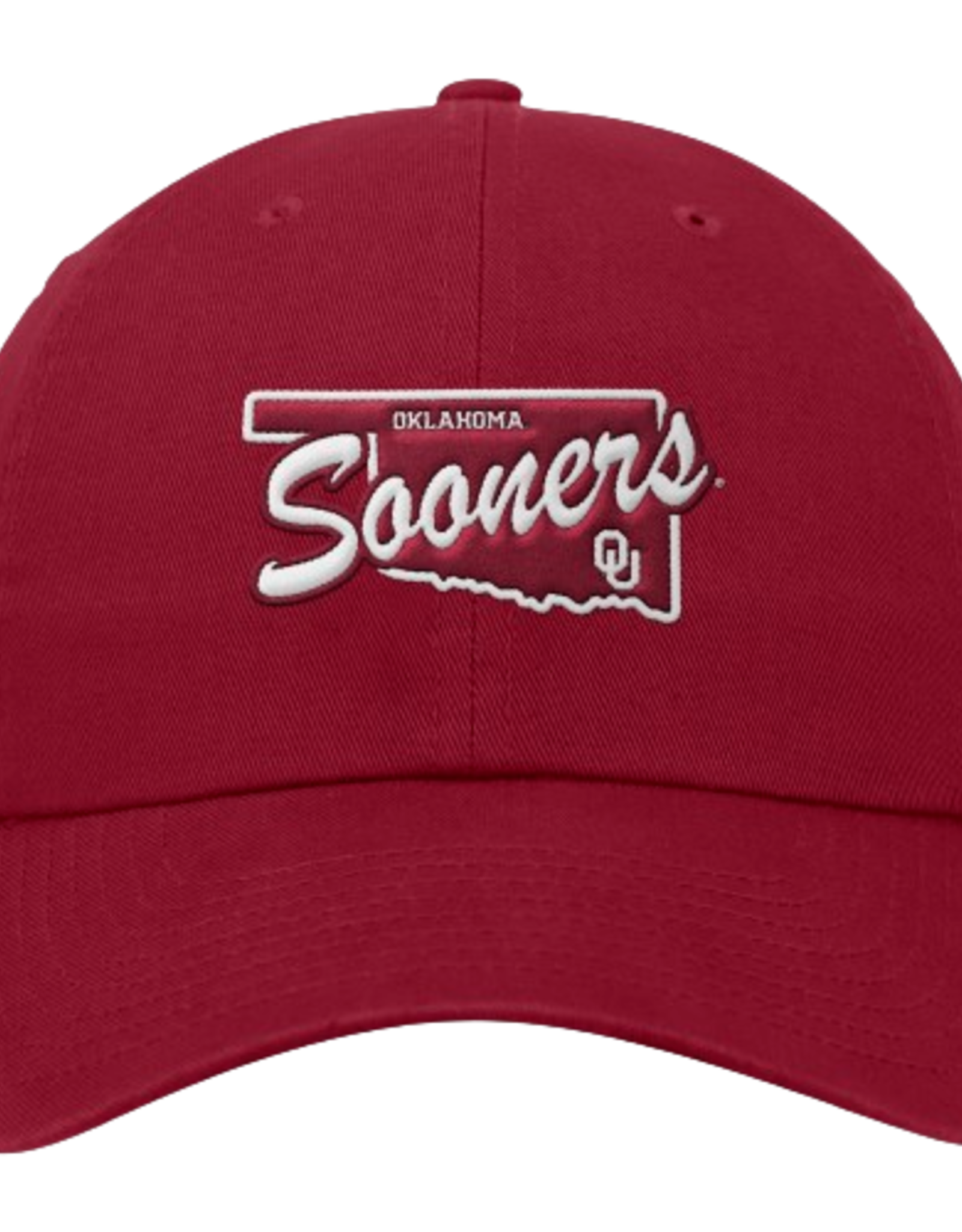 Jordan Jordan Crimson Sooners State Adjustable Club Cap