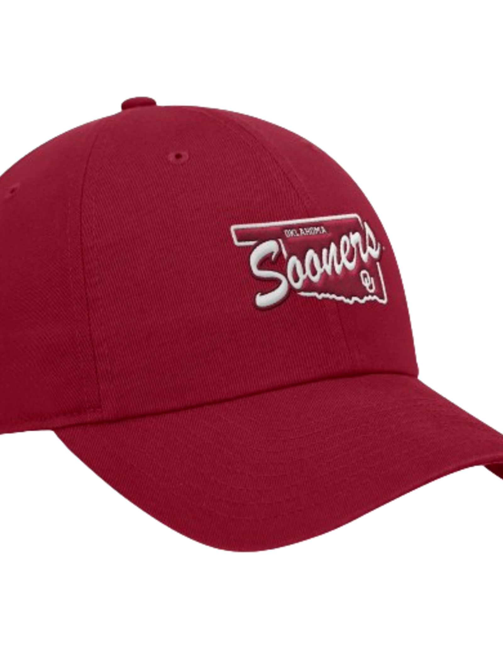 Jordan Jordan Crimson Sooners State Adjustable Club Cap