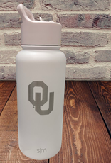 Simple Modern Simple Modern Summit OU Water Bottle 32oz Winter White