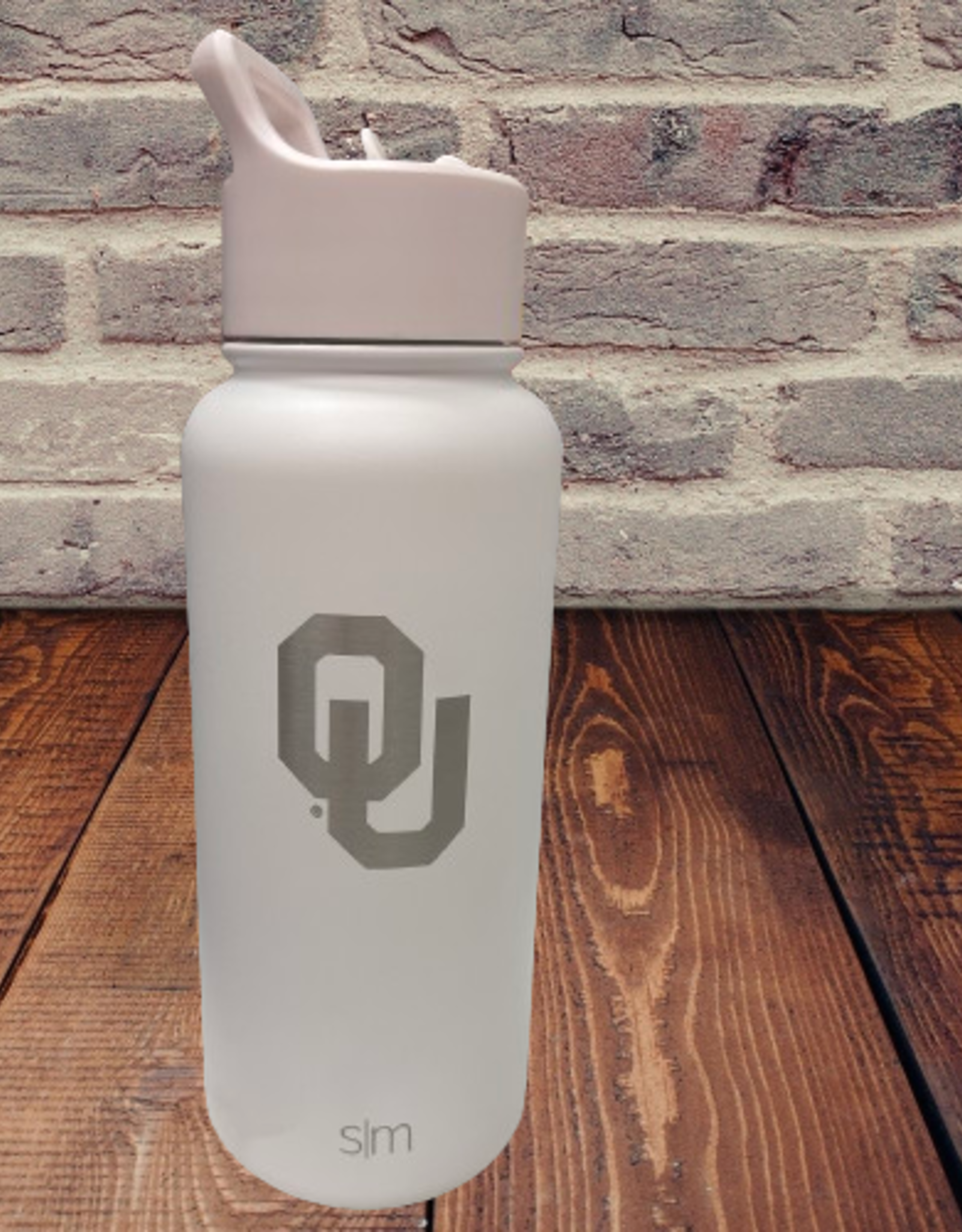 Simple Modern Simple Modern Summit OU Water Bottle 32oz Winter White