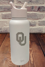 Simple Modern Simple Modern Summit OU Water Bottle 32oz Winter White