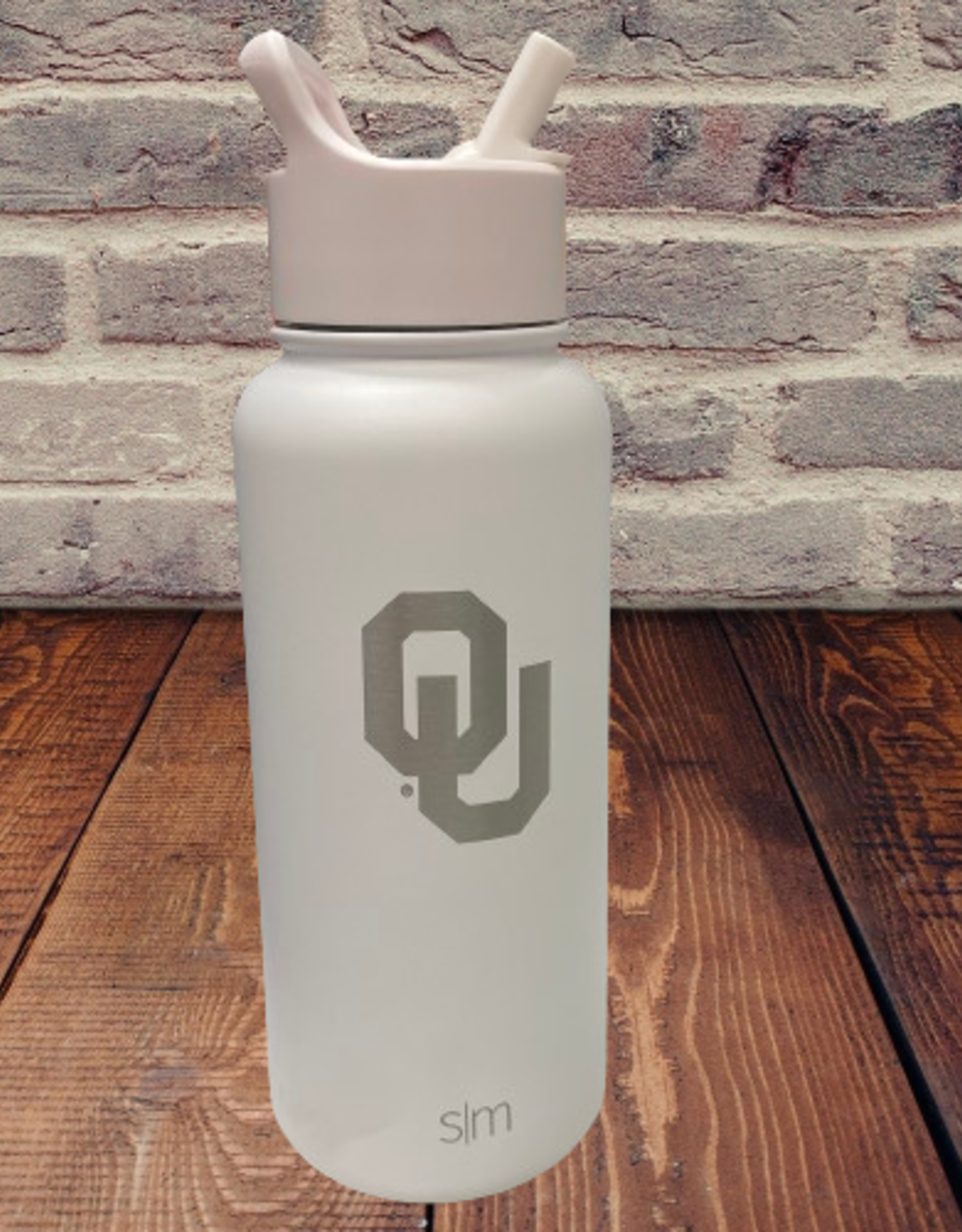 Simple Modern Simple Modern Summit OU Water Bottle 32oz Winter White