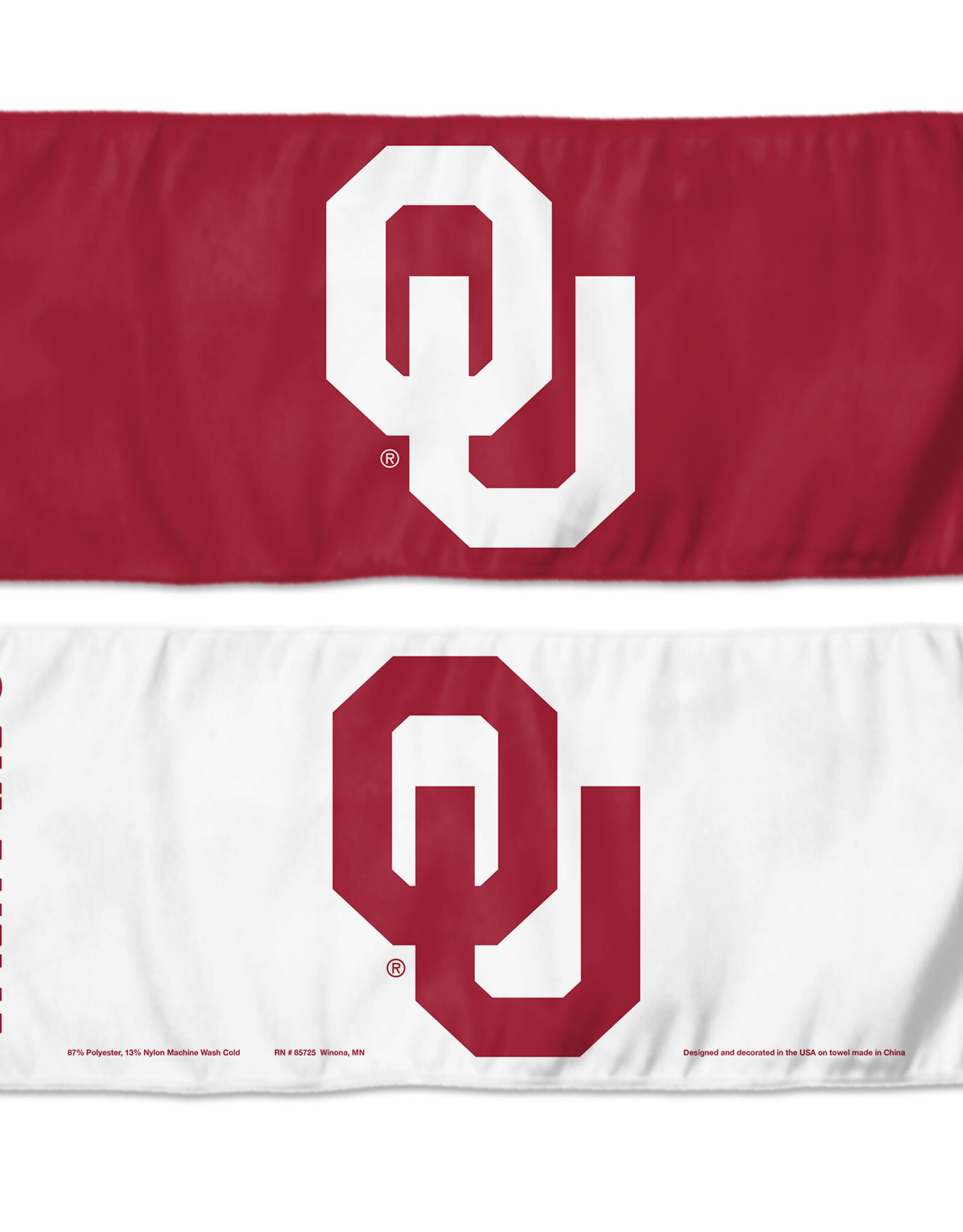 WinCraft OU SEC/Oklahoma Cooling Towel (12in x 30in)