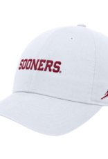 Jordan Jordan White Sooners Unstructured Adjustable Club Cap