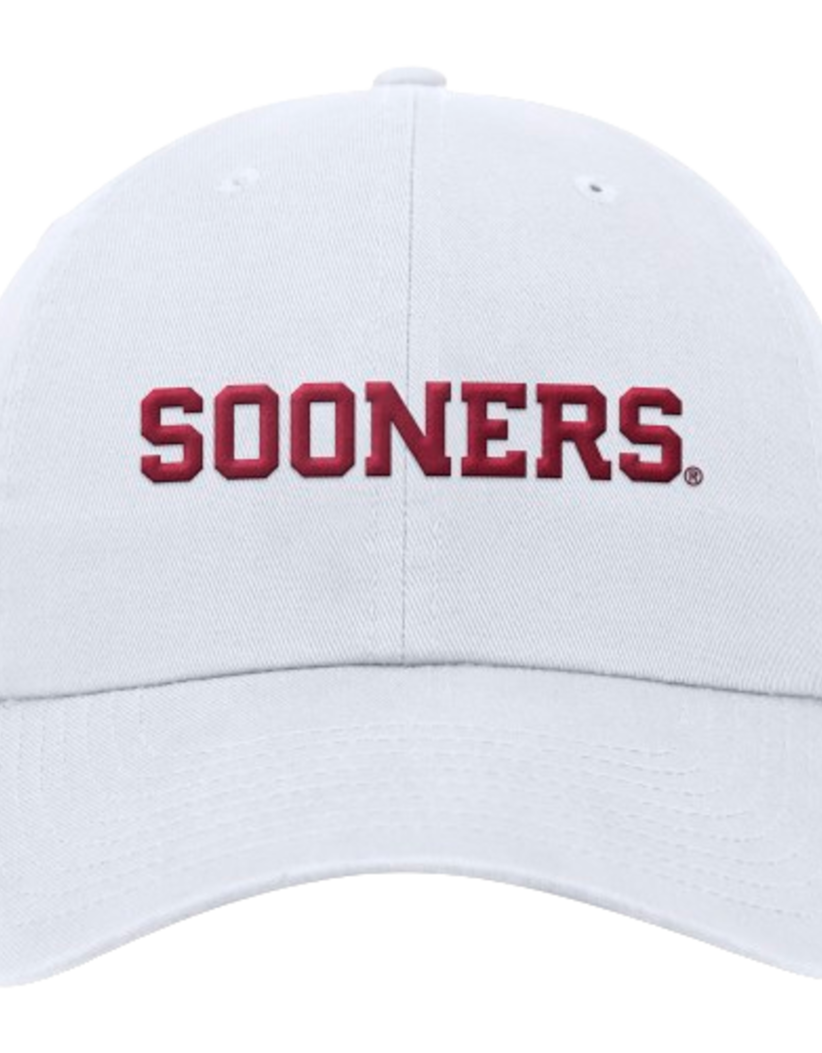 Jordan Jordan White Sooners Unstructured Adjustable Club Cap