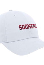 Jordan Jordan White Sooners Unstructured Adjustable Club Cap