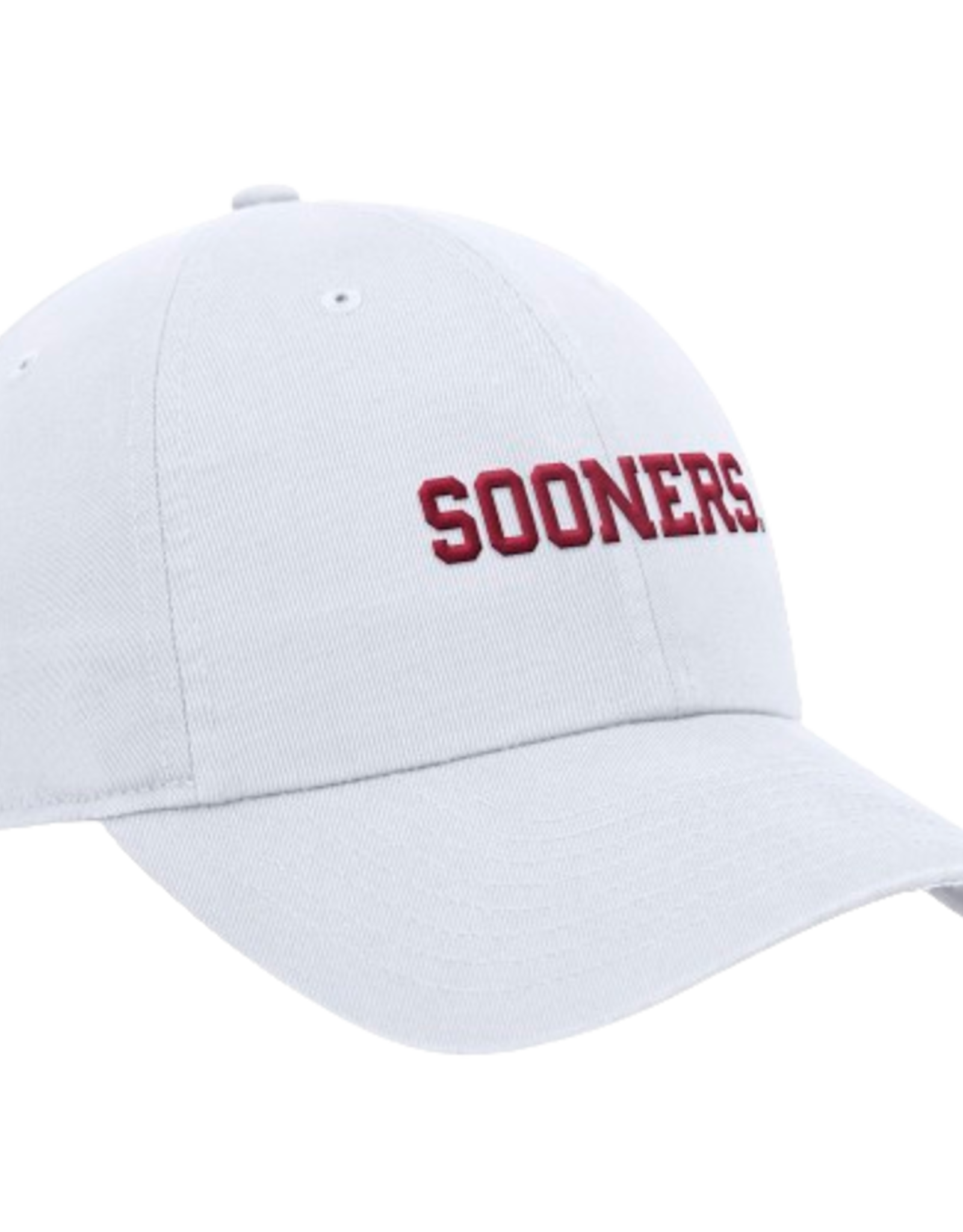 Jordan Jordan White Sooners Unstructured Adjustable Club Cap